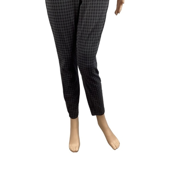 Spanx Jean-ish Ankle Leggings Size M Houndstooth - Picture 3 of 7